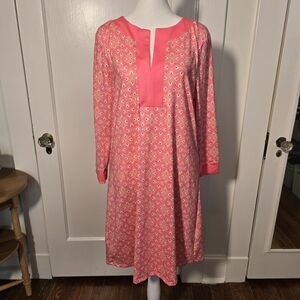 Cabana Life Coral Dress Size L